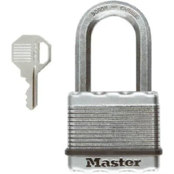 2 SS Lam Padlock, Master Lock, Mfr#: M5XKADLFCCSEN